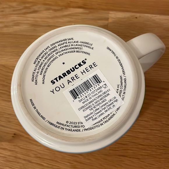 Starbucks You Are Here Oxford Mug - Picture 8 of 9